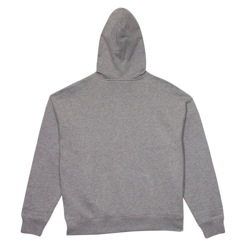 Lacoste Men's Sweatshirt Hooded Loose Fit Crocodile Pullover Heather Grey