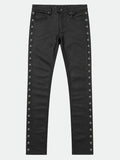 Kindred Denim Cross Coated Skinney Denim (Coated Black) KD 2232