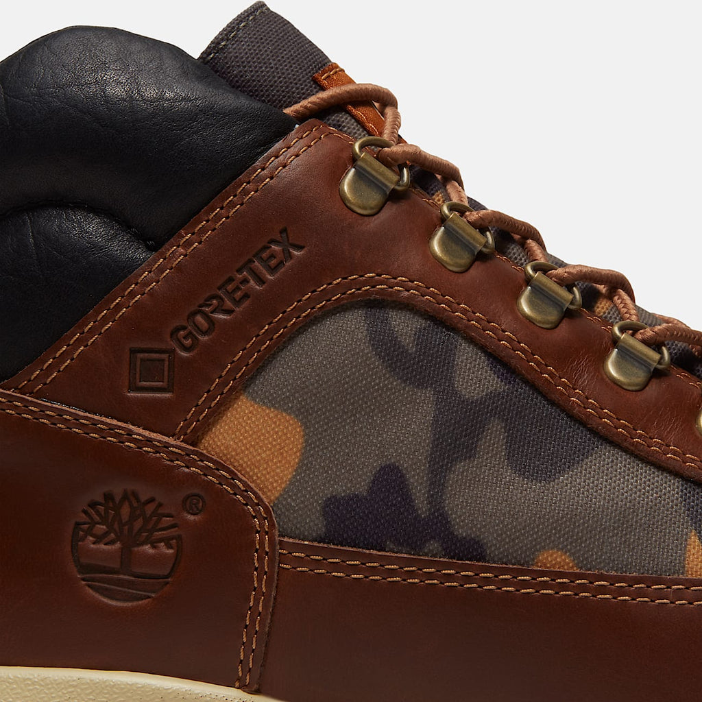 TIMBERLAND FIELD BOOT WITH GORE-TEX MEMBRANE (BROWN FULL GRAIN) TB0A2NRWAMA