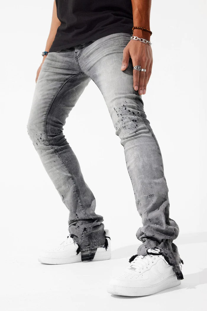 Jordan Craig Martin Stacked Erosion Denim (Concrete) JTF1146