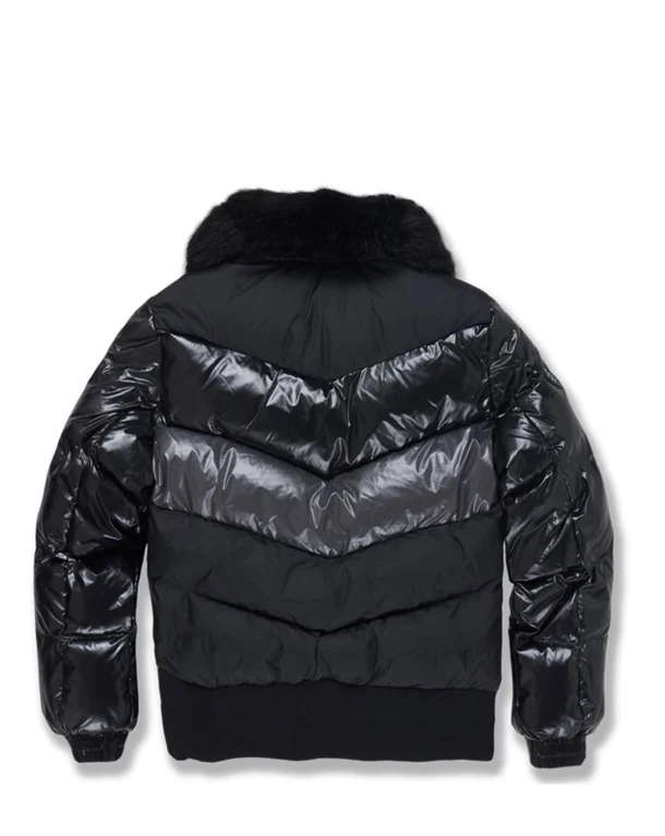 Jordan Craig Sugar Hill Nylon Puffer Jacket (Triple Black) 91548