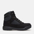 Timberland Men's Waterproof Mid Field Boot (Black Nubuck)