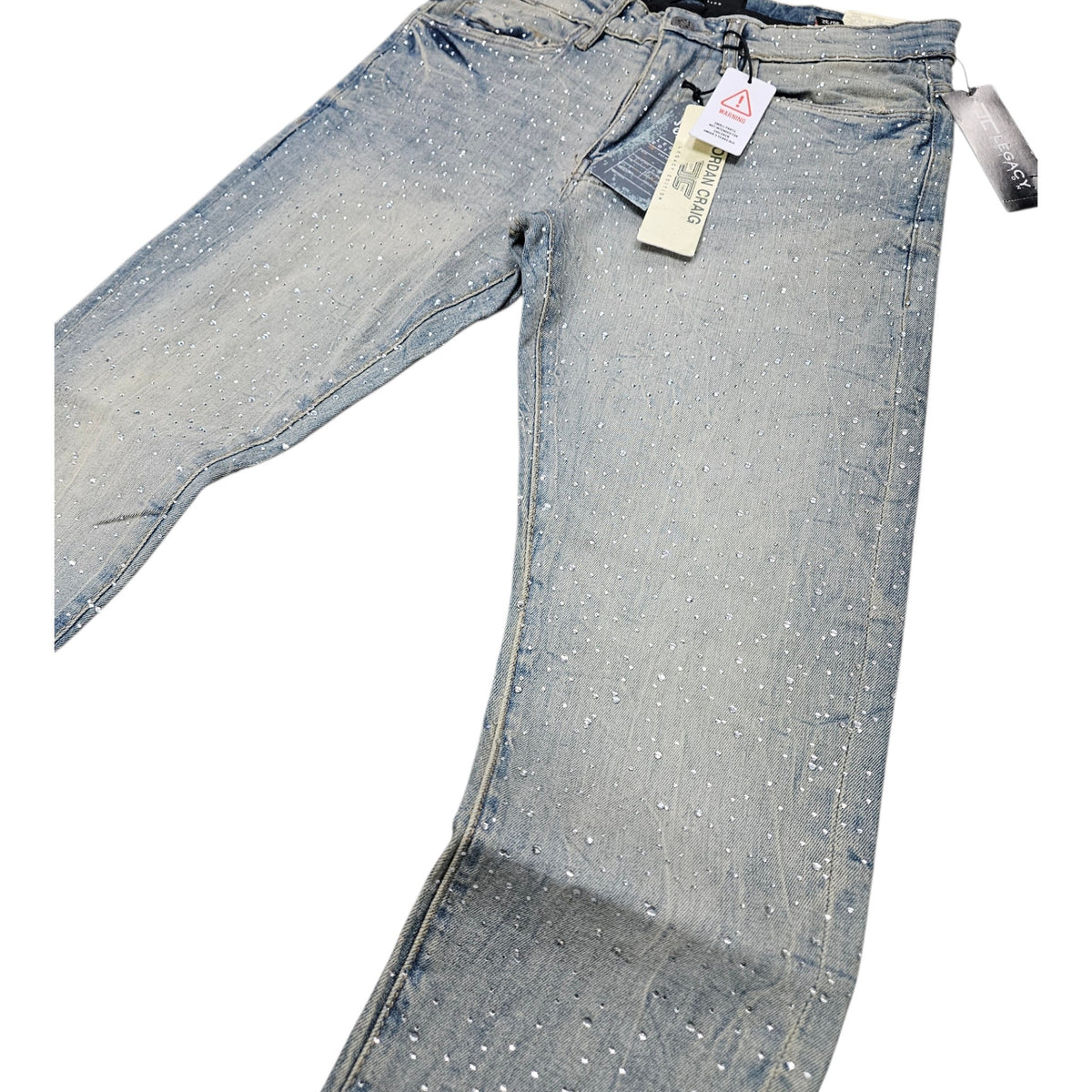 JORDAN CRAIG SLIM TAPER FIT MAGIC CITY DENIM SEAN COLLECTION (ICED LAGER) JS2440