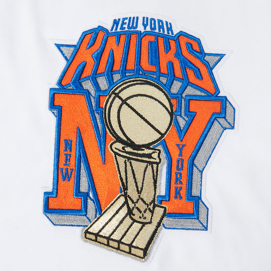 PRO STANDARD NBA NEW YORK KNICKS MEN'S S/S TEE (WHITE) BNK1517780