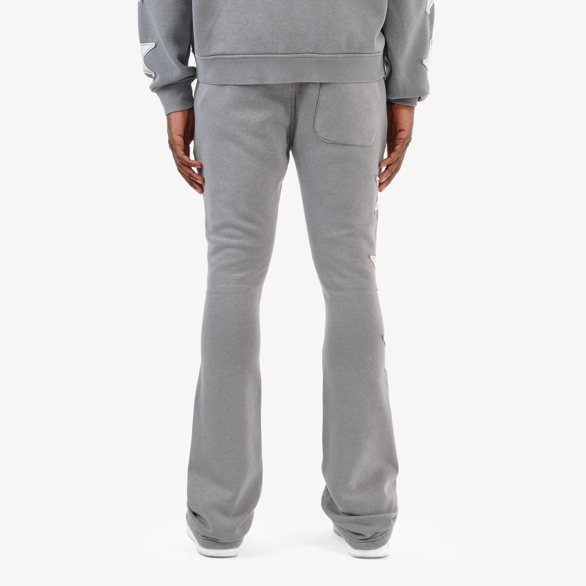 COPPER RIVET WORLDWIDE STACKED PANTS (GREY)