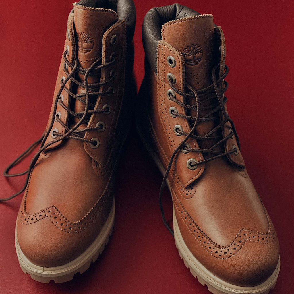TIMBERLAND PREMIUM 6 INCH WATERPROOF BOOT (RUST FULL GRAIN) TB0A2A8VEM6