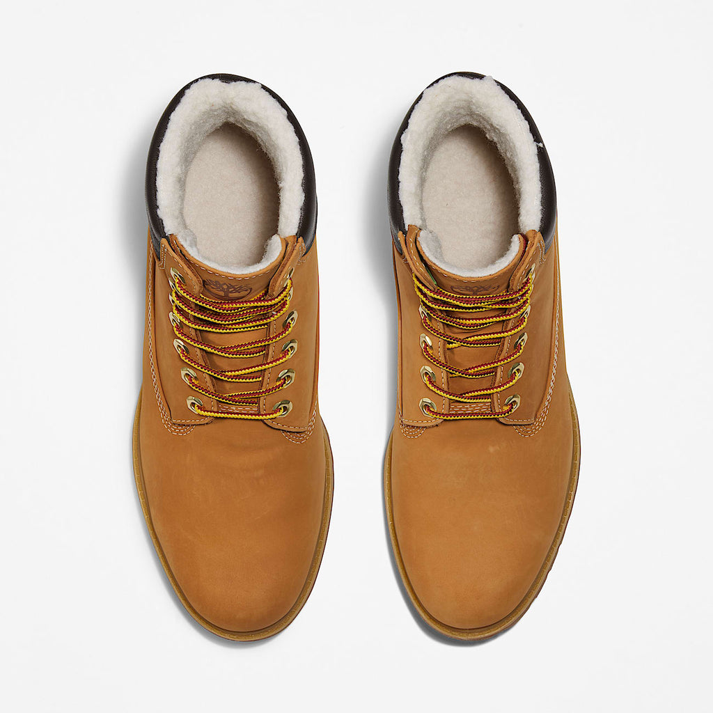 TIMBERLAND PREMIUM 6 INCH WATERPROOF WARM-LINED BOOT (WHEAT) TB1A2E31231