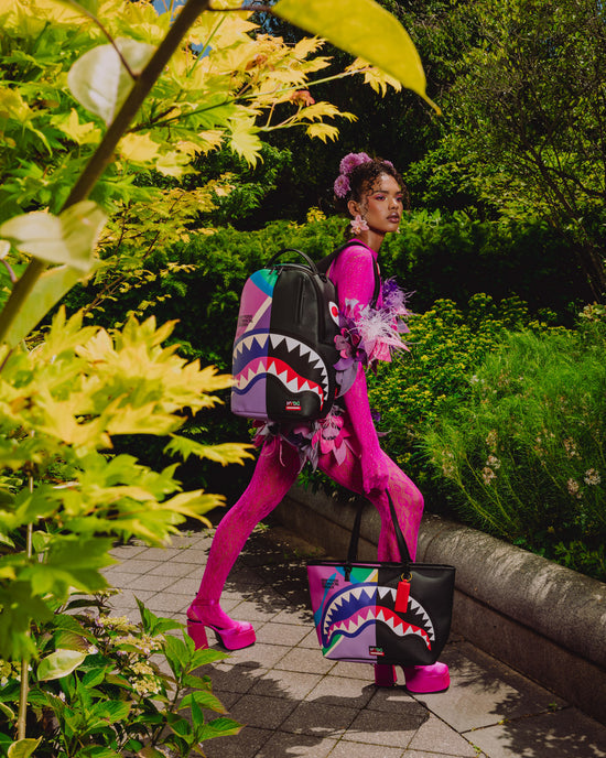 SPRAYGROUND NEW YORK BOTANICAL GARDEN COLLAB - BOTANICAL CENTRAL BACKPACK B9200