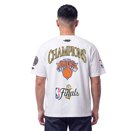 PRO STANDARD NBA NEW YORK KNICKS MEN'S S/S TEE (WHITE) BNK1517780