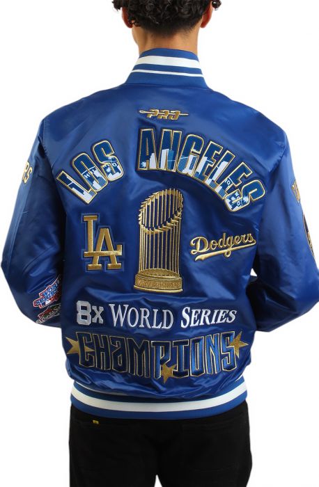 PRO SYANDARD DODGERS WORLD SERIES CHAMPS JACKET LLDU315508
