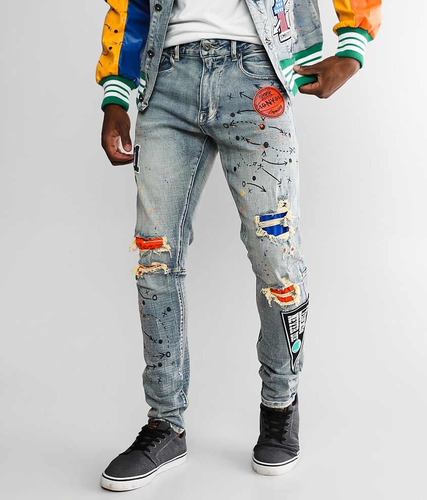 Smoke Rise Sport Taper Stretch Jean (Placid Blue) JP22645