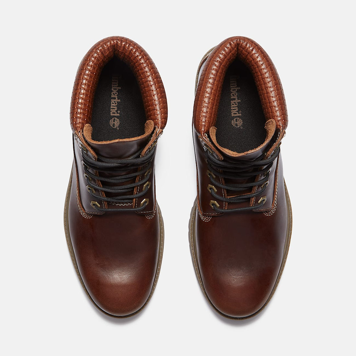 TIMBERLAND PREMIUM 6 INCH WATERPROOF BOOT (BROWN FULL GRAIN) TB0A2P6WEIU