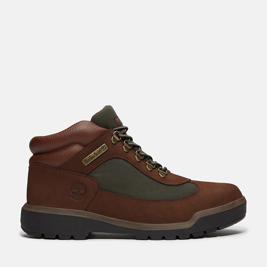 TIMBERLAND FIELD BOOT (DARK BROWN NUBUCK) TB0A18A6D47