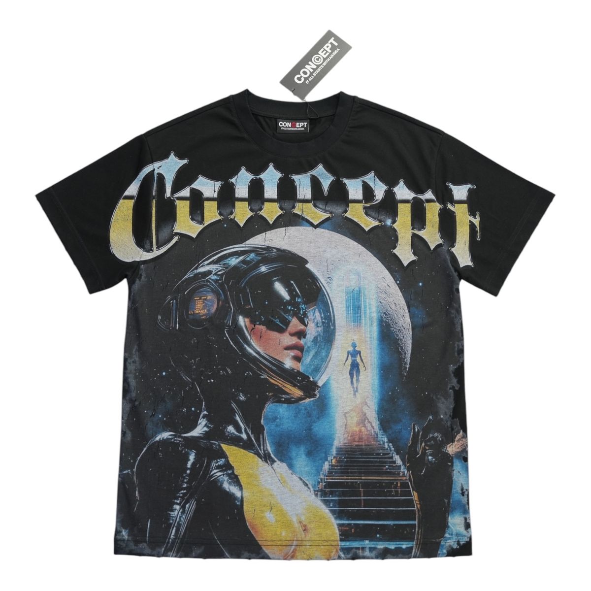 CONCEPT SOPHIA TEE (BLACK) CTEE_022