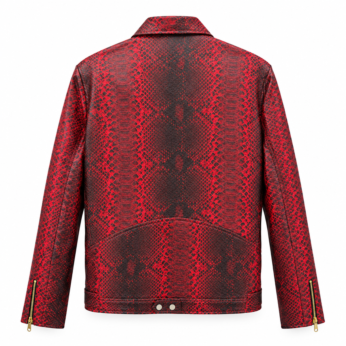 COTE DE NUITS LEATHER JACKET (BURGANDY)
