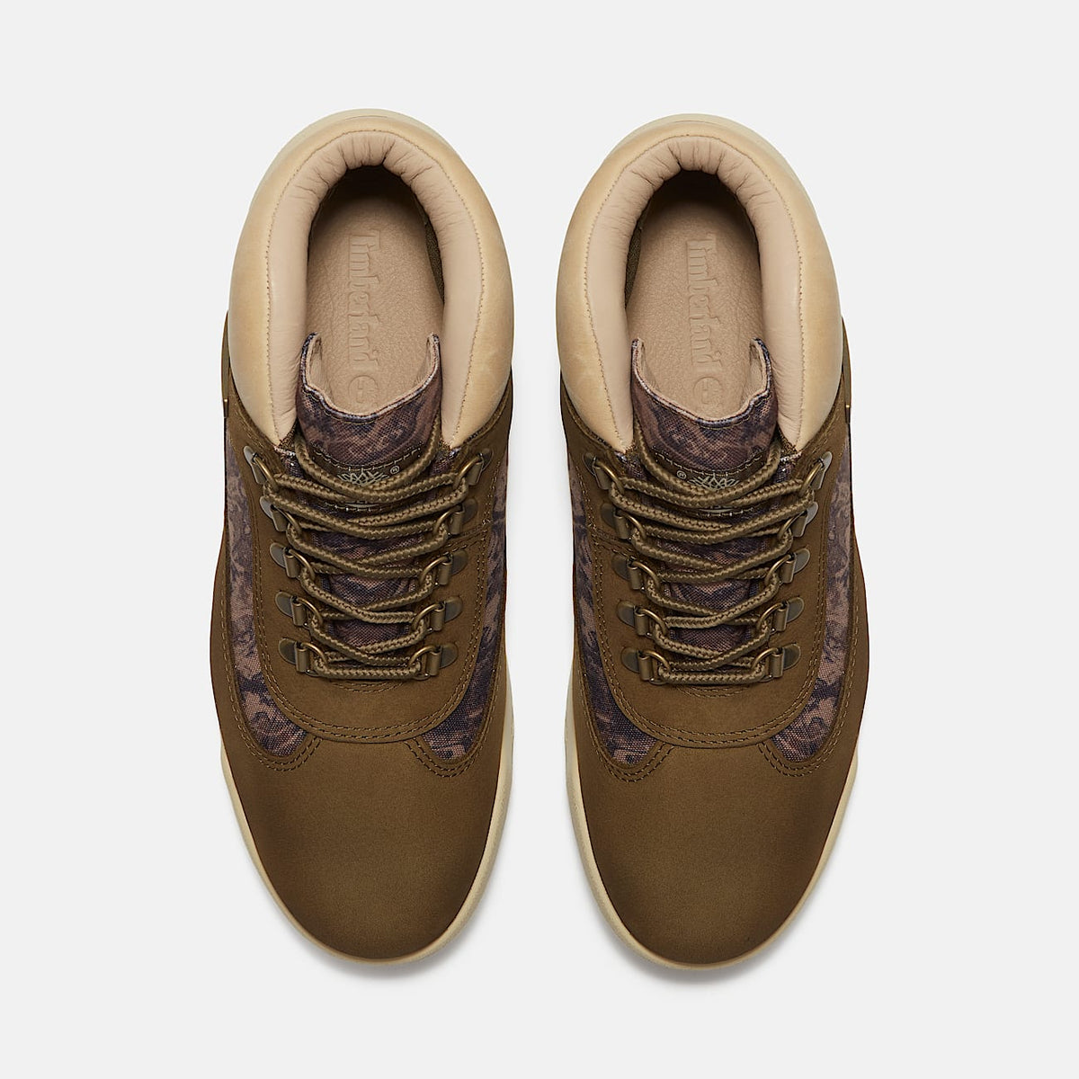 TIMBERLAND FIELD BOOT (OLIVE NUBUCK/CAMO) TB0A2MDGALY