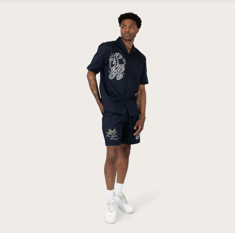SMOKE RISE VISIONARY SHORT (WS26S445) PEACOAT