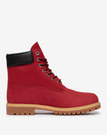 TIMBERLAND PREMIUM 6 INCH WATERPROOF BOOT (DARK RED NUBUCK) TB0A41MWEQ1