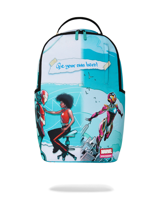 SPRAYGROUND MARVEL IRON HEART OFFICIAL COLLAB - BE YOUR OWN HERO BACKPACK B9161