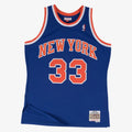 MITCHELL&NESS Patrick Ewing New York Knicks 1991-92 Blue Swingman Player Jersey