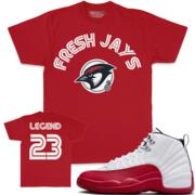 MILLION DOLLA MOTIVE FRESH JAYS TEE (RED)