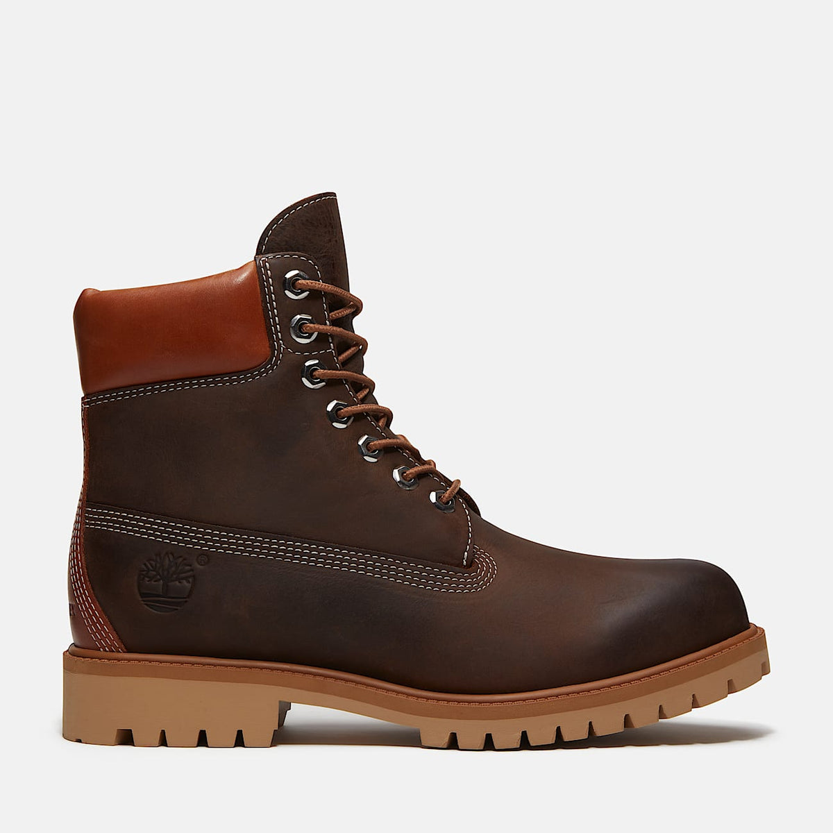 TIMBERLAND HERITAGE 6-INCH BOOT WITH GORE-TEX MEMBRANE (DARK BROWN FULL GRAIN) TB0A5T4TAMF