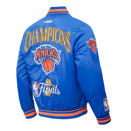 PRO STANDARD NBA NEW YORK KNICKS MEN'S SATIN JACKET BNK6517784