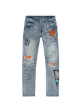 Smoke Rise Sport Taper Stretch Jean (Placid Blue) JP22645
