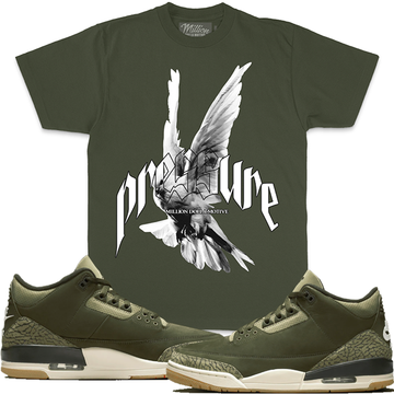 MILLION DOLLA MOTIVE PRESSURE TEE (OLIVE)