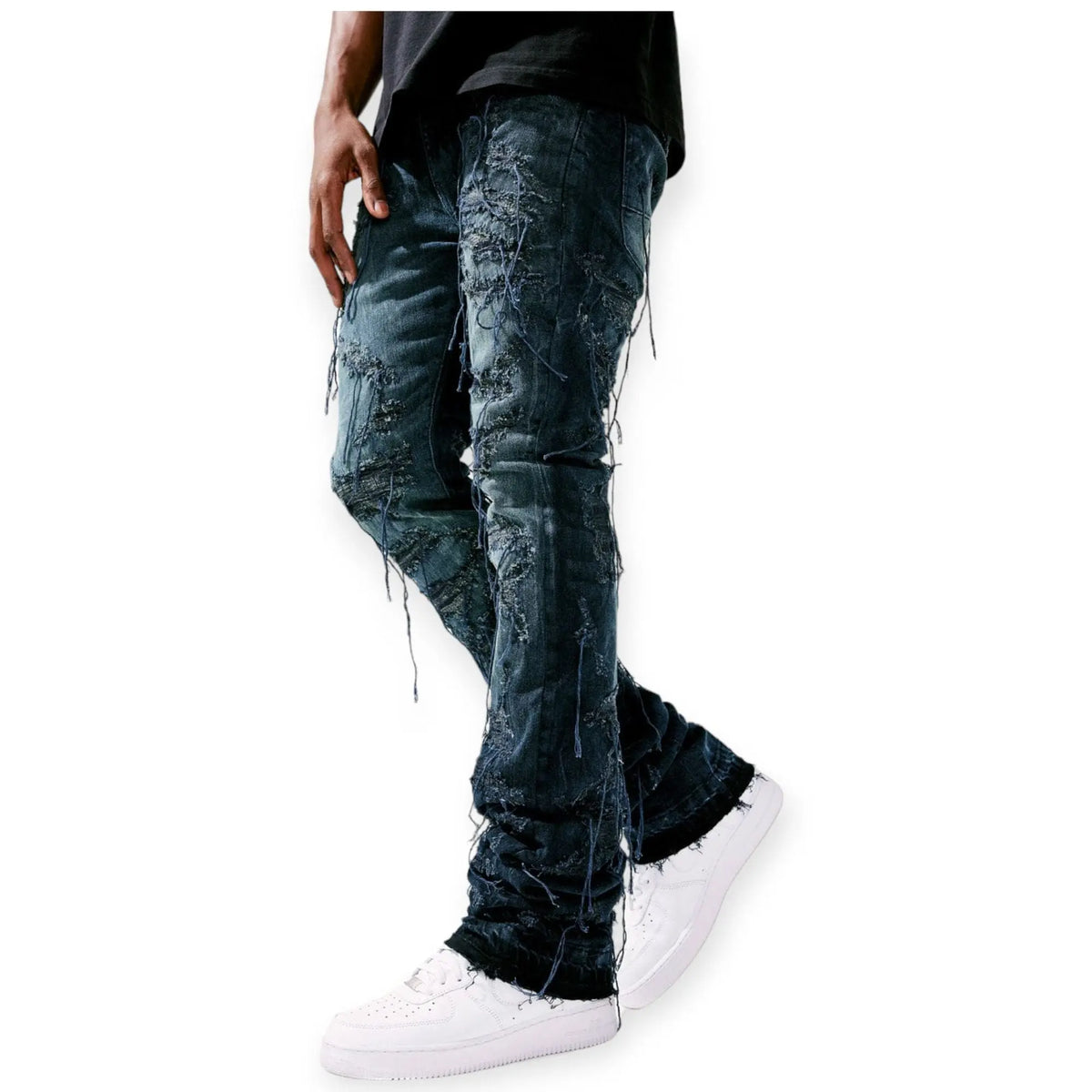 Jordan Craig Matin Stacked Willder Denim Jeans (Typhoon) JTF1151