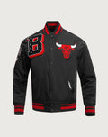 Pro Standard Chicago Bulls Mash Up Rib Satin Jacket BCB6515749