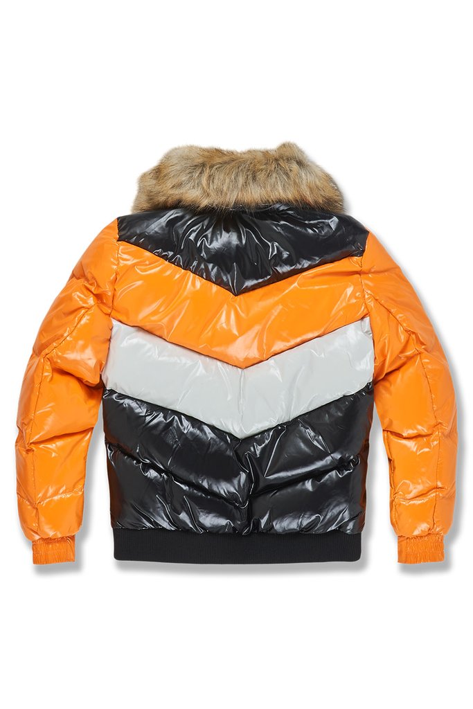 Jordan Craig Sugar Hill Nylon Puffer Jacket (Total Orange) 91548