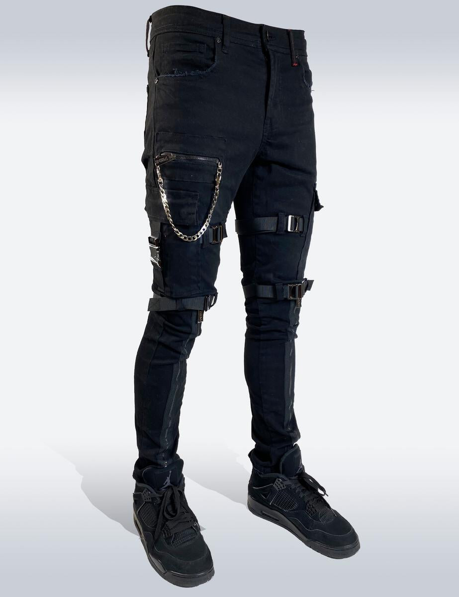PREME DENIM (BLACK) PR-WB-676