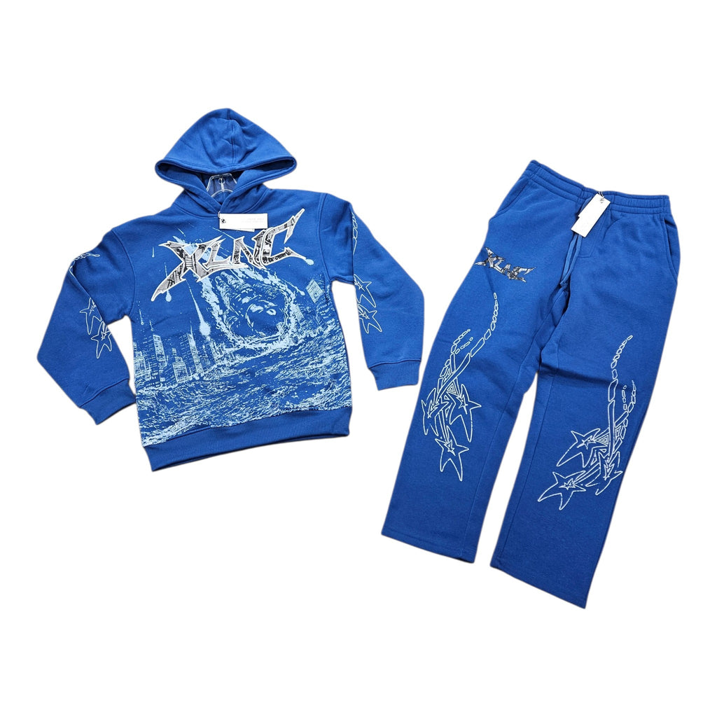 PJ MARK DESIGN SWEATPANTS (ROYAL) FP26104