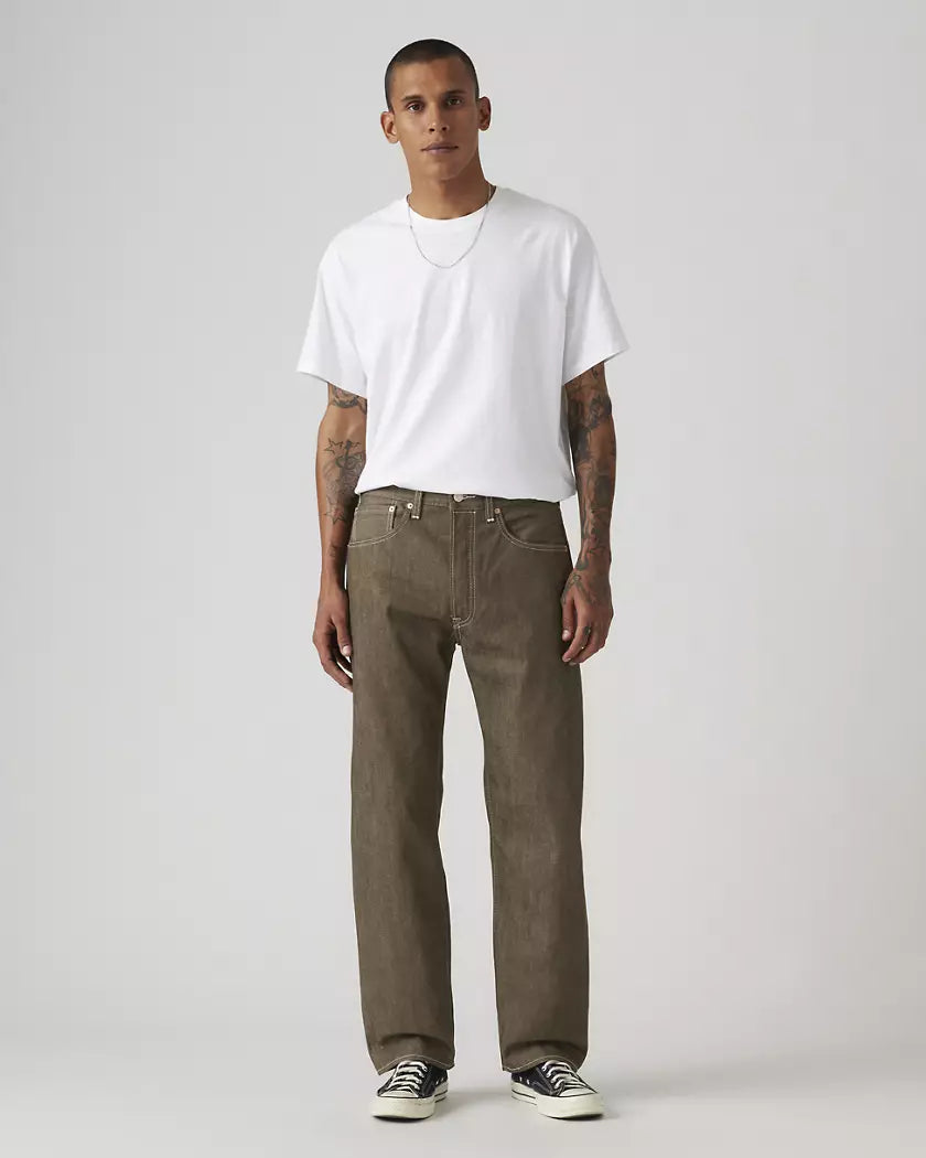 LEVI'S 501® Original Shrink-to-Fit™ Men's Jeans (Dark Brown Rigid) 005013669