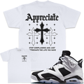 MILLION DOLLA MOTIVE APPRECIATE CROSSES TEE (white)